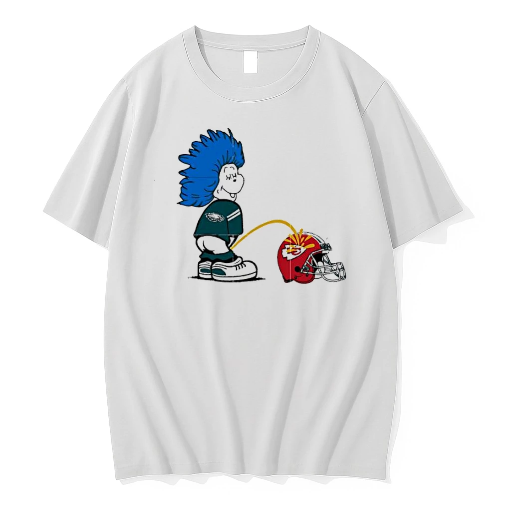 Thing One Eagles Piss On Kansas City Chiefs 2025 Shirts