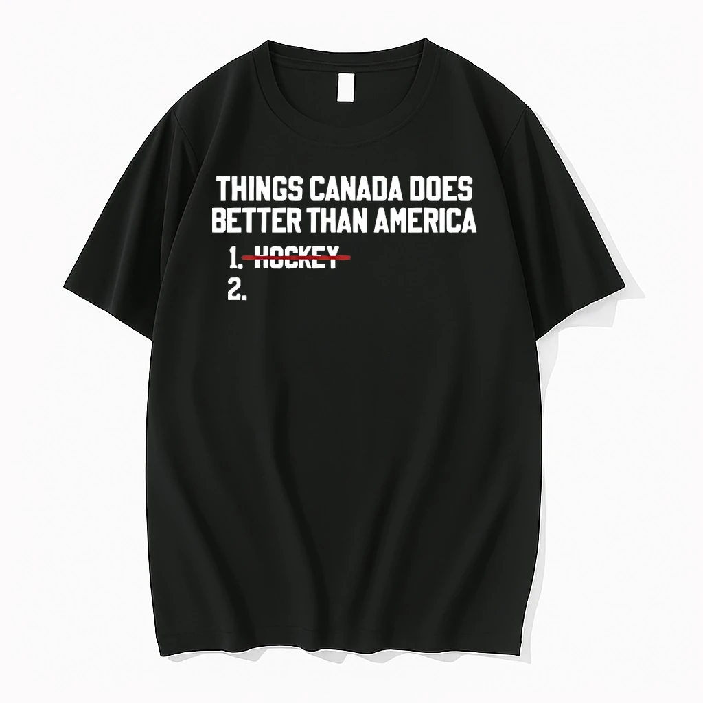 Things Canada Does Better Than America 1 Hockey 2 Shirts