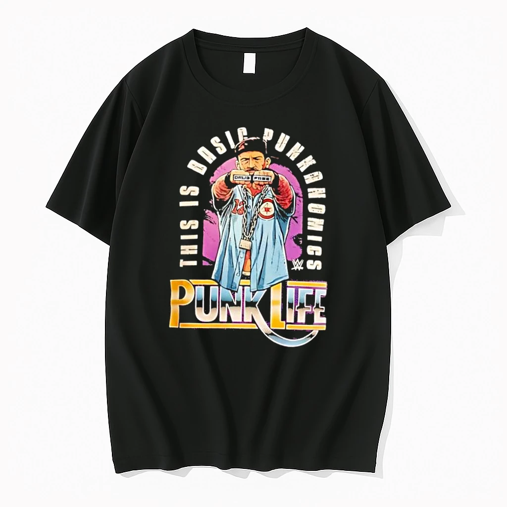 This Is Basic Punkanomics Punk Life Cm Punk Wrestling Shirts
