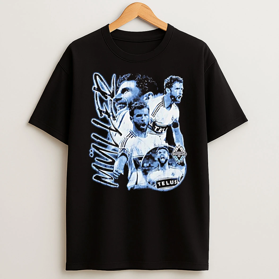 Thomas Muller Vancouver Whitecaps Vintage Grunge Shirts