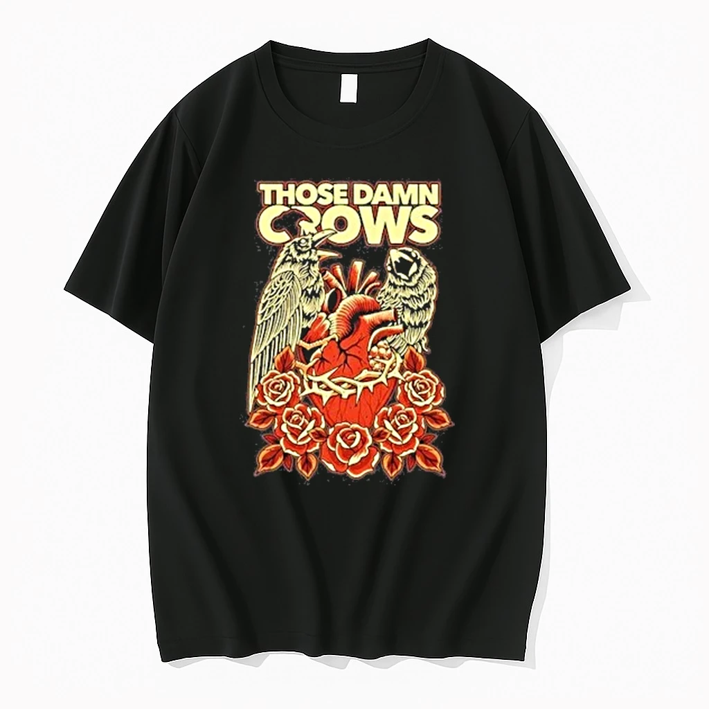 Those Damn Crows Heart And Roses Crow Tour 2026 Shirts