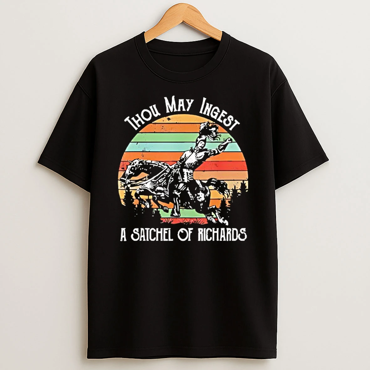 Thou May Ingest A Satchel Of Richards Knight Graphic Shirts