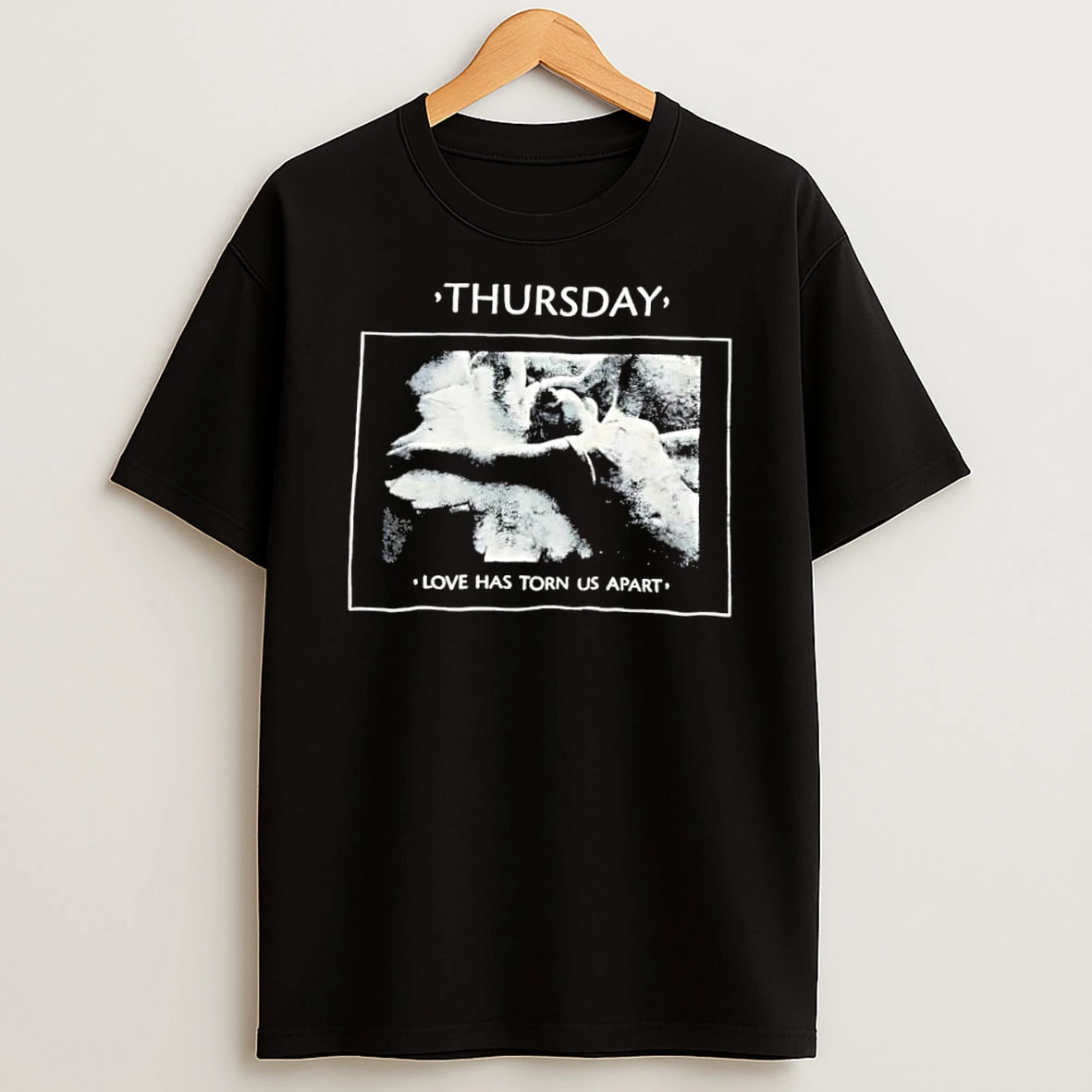 Thursday Love Has Torn Us Apart Statue Shirts