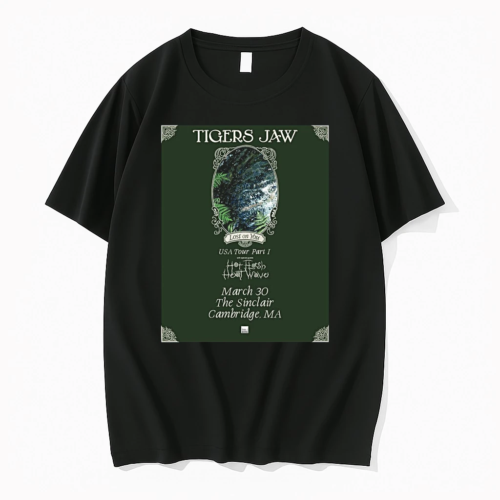 Tigers Jaw March 30 2026 The Sinclair In Cambridge Ma Shirts