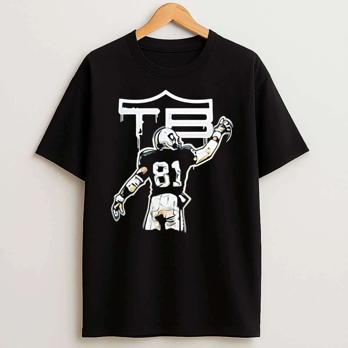 Tim Brown Las Vegas Raiders Mr R8r Graphic Shirts