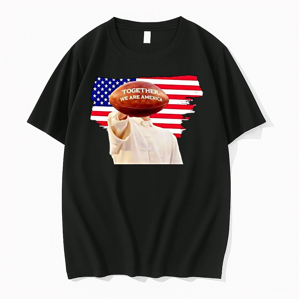 Together We Are America American Flag Football Sports Shirts