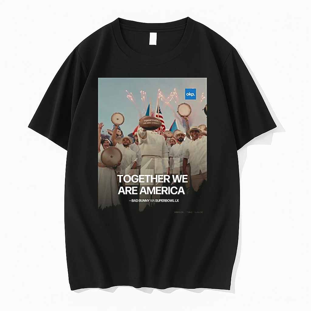 Together We Are America Bad Bunny Super Bowl Lx 2026 Shirts