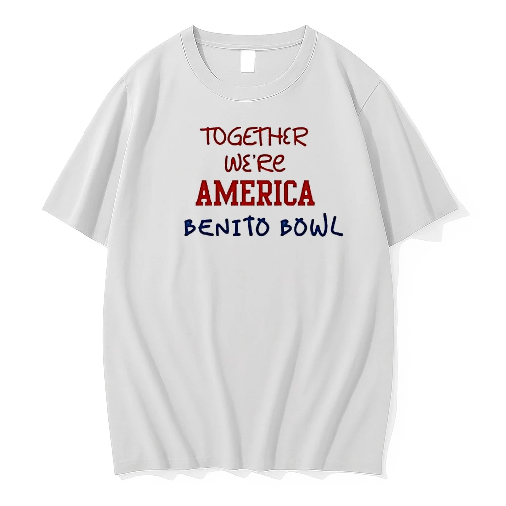 Together Were America Benito Bowl Red White Blue Shirts