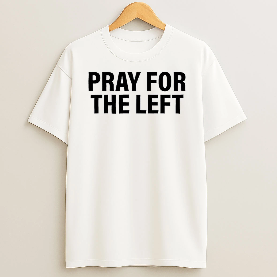 Tom Macdonald Wearimg Pray For The Left Shirts
