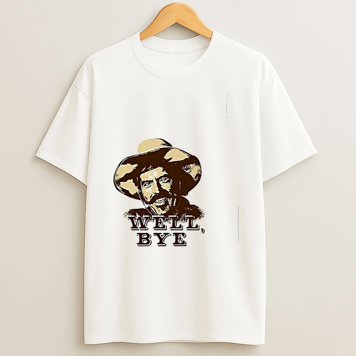 Tombstone Well Bye Cowboy Retro Woman Shirts