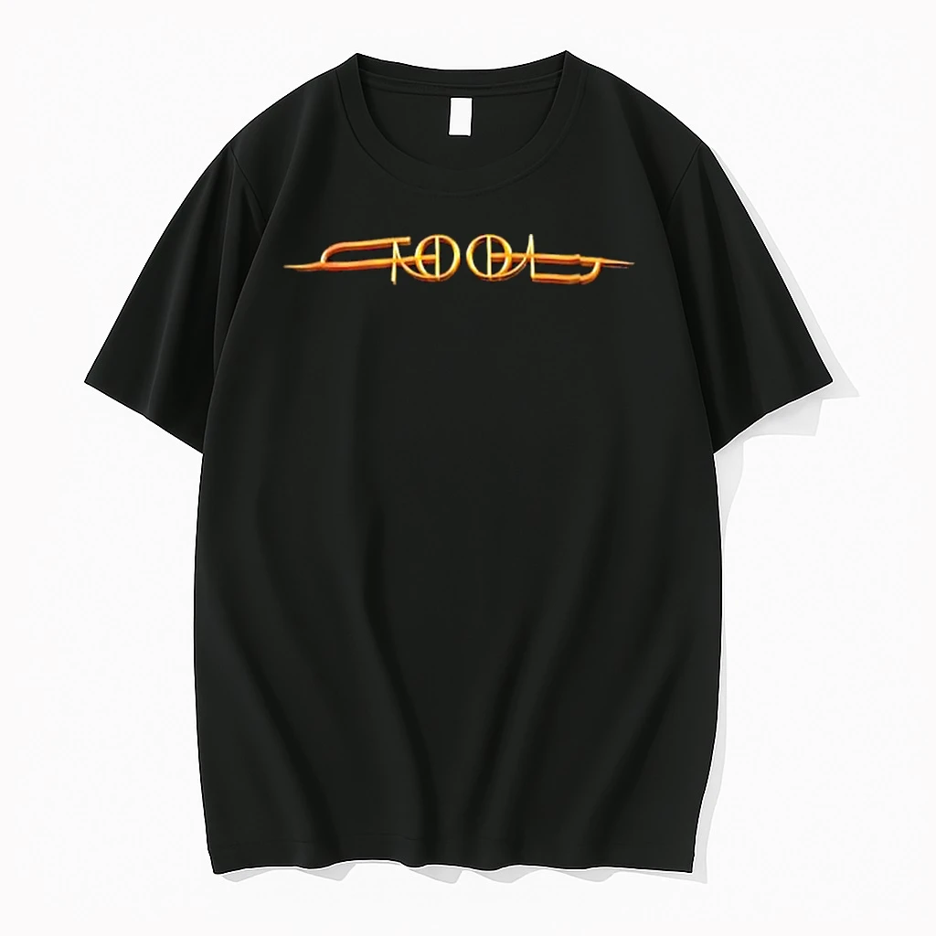 Tool Band Golden 3d Effect Modern Logo Font Shirts