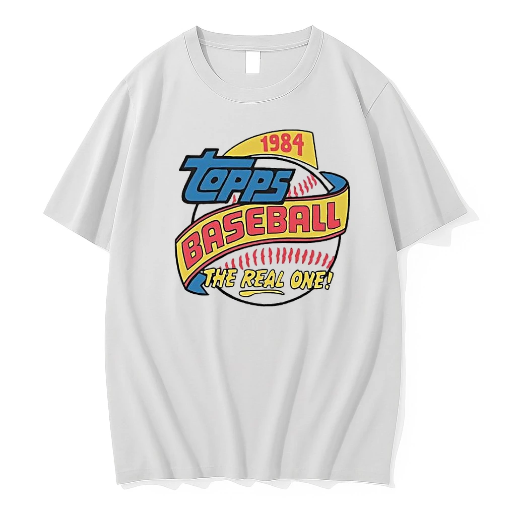 Topps Baseball 1984 The Real One Logo Shirts