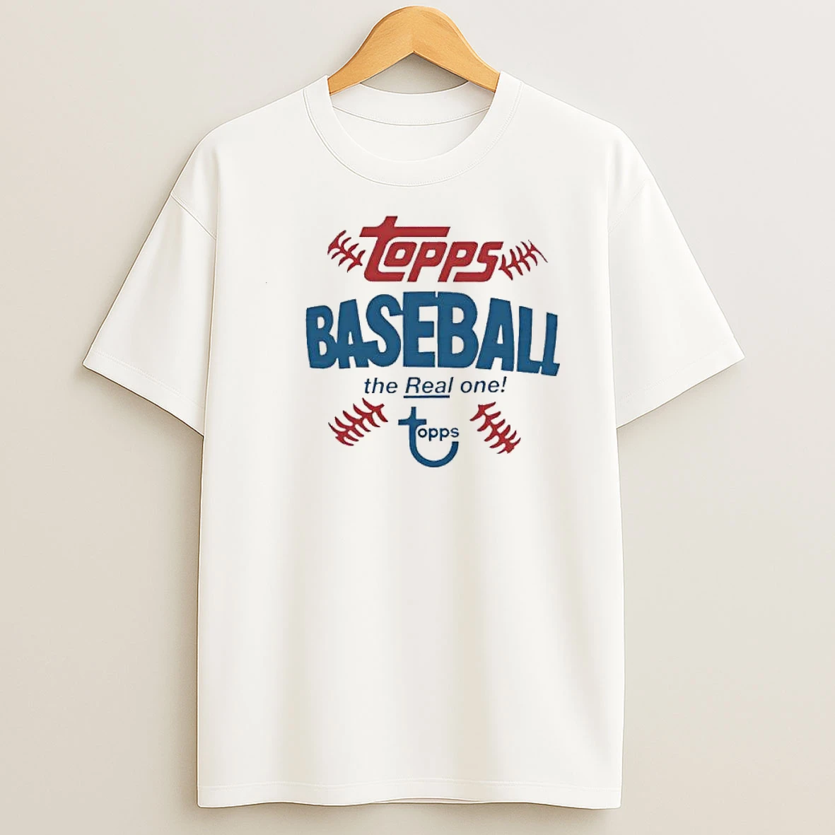 Topps Baseball The Real One Logo Graphic Shirts