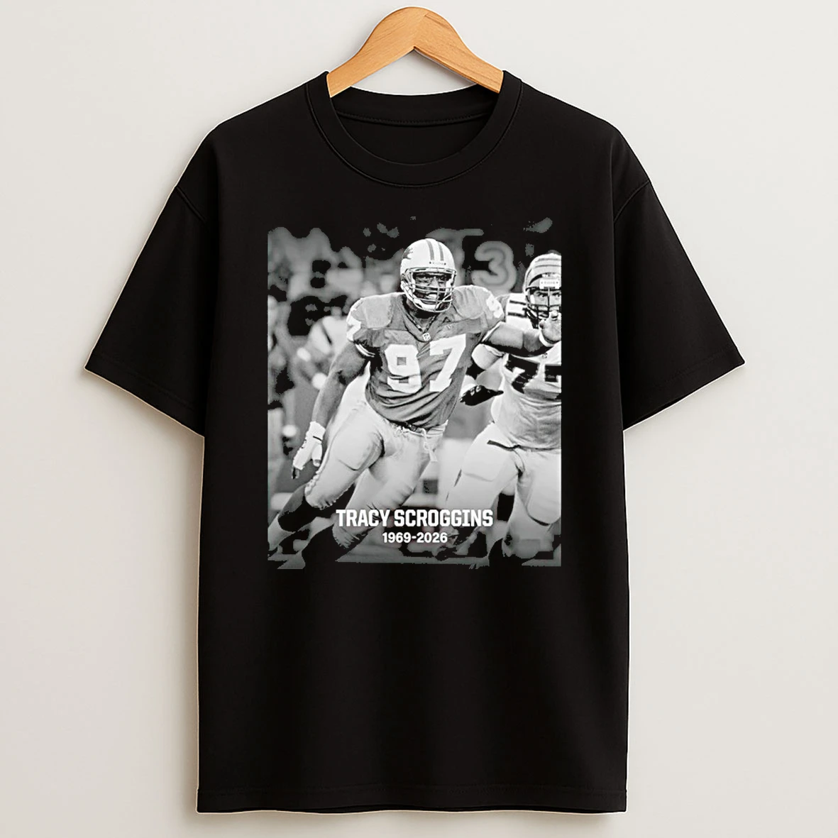 Tracy Scroggins Detroit Lions 1969 2026 Shirts