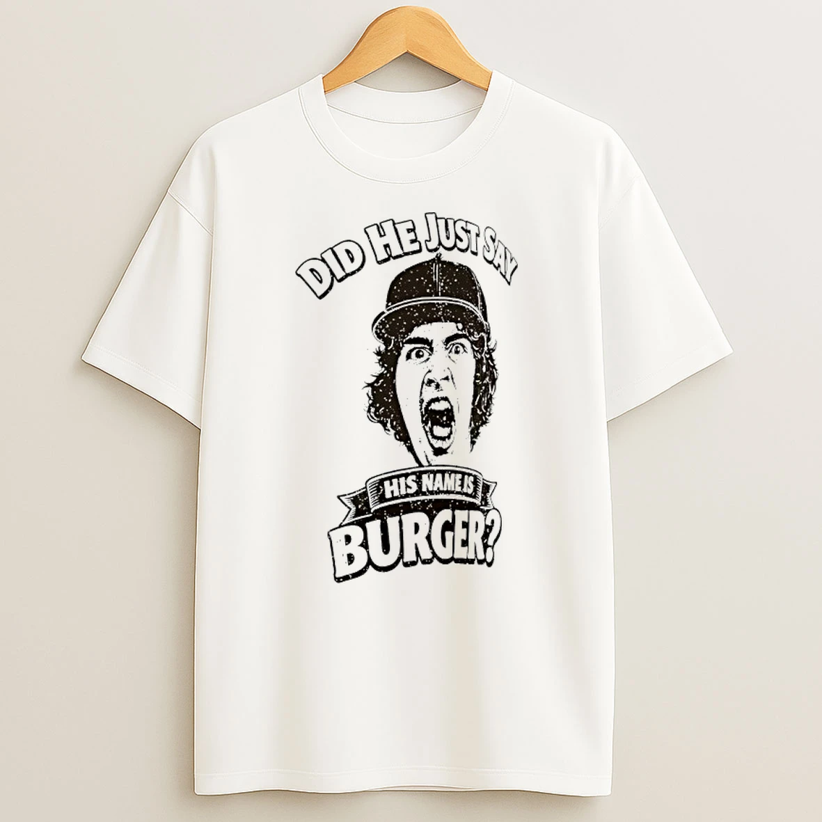 Trevor Larkin Did He Just Say His Name Is Burger Shirts