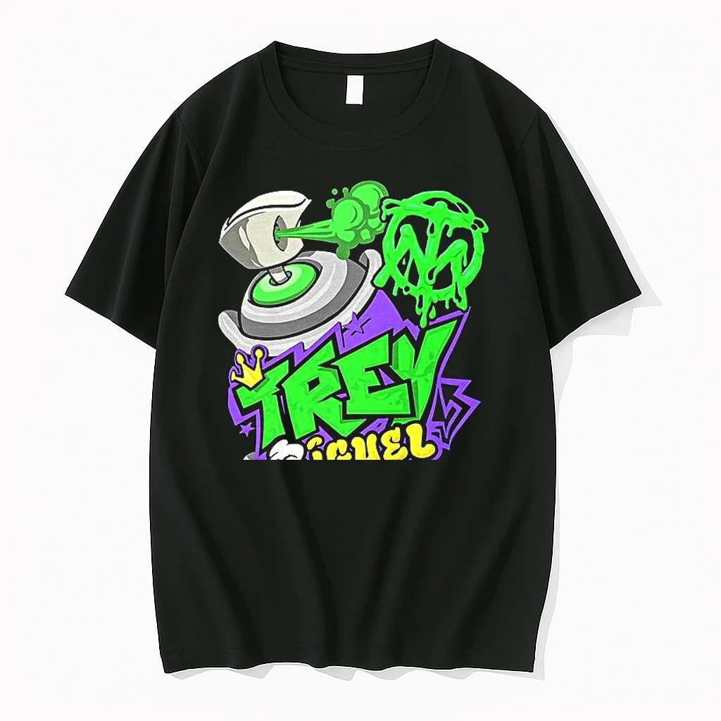 Trey Miguel Wrestling Painted Graffiti Woman Shirts
