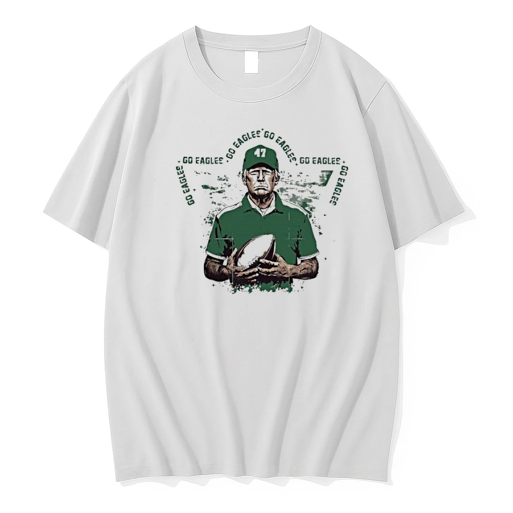 Trump Eagles Philly Philadelphia Girly Football Shirts