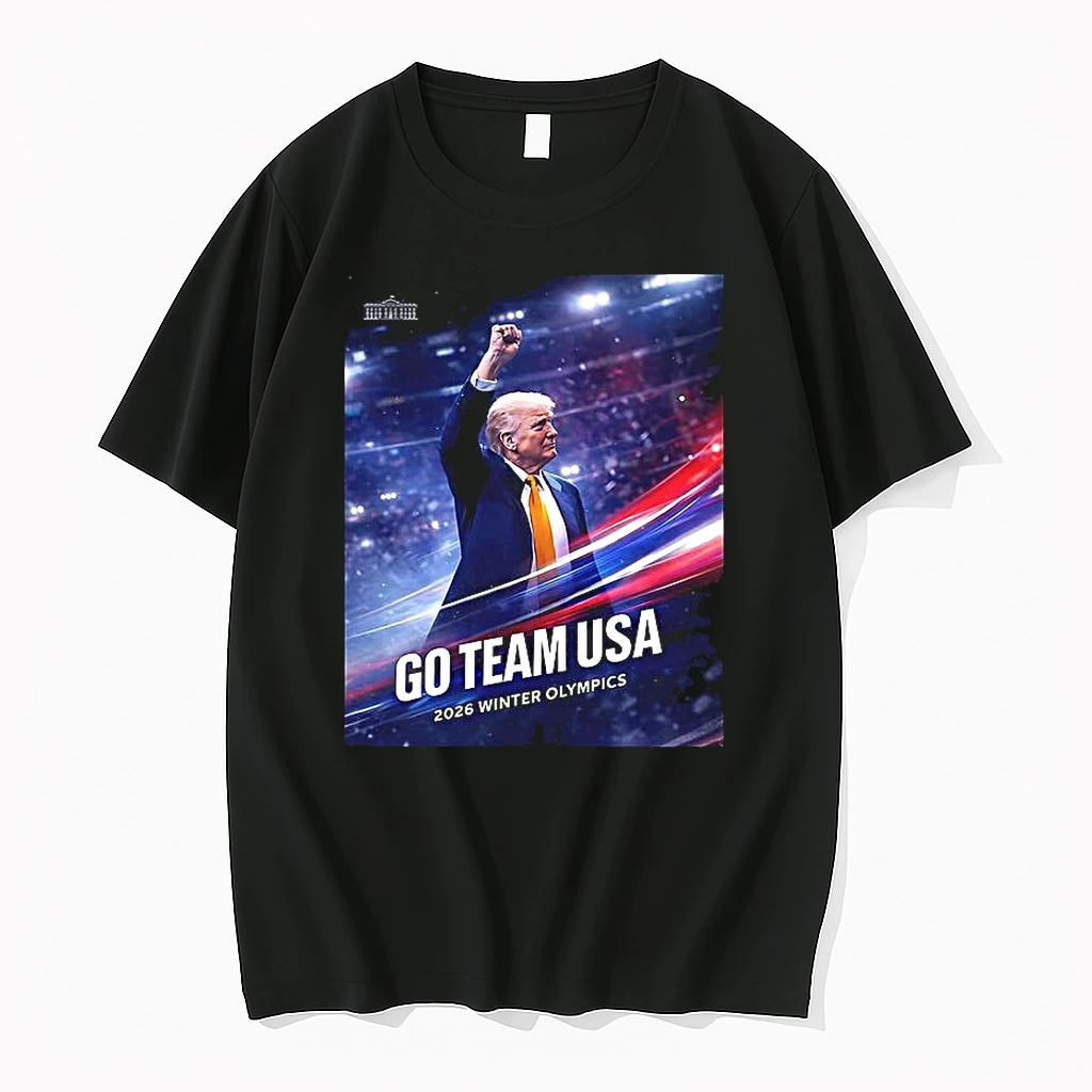 Trump Go Team Usa 2026 Winter Olympics Woman Shirts