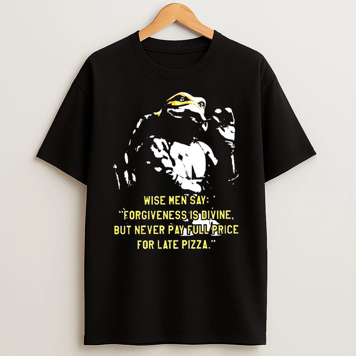Turtles Michelangelo Teenage Mutant Ninja Never Pay Full Price For Late Pizza Meme Woman Shirts