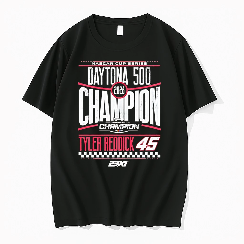 Tyler Reddick Nascar Cup Series 2026 Daytona 500 Champion Shirts