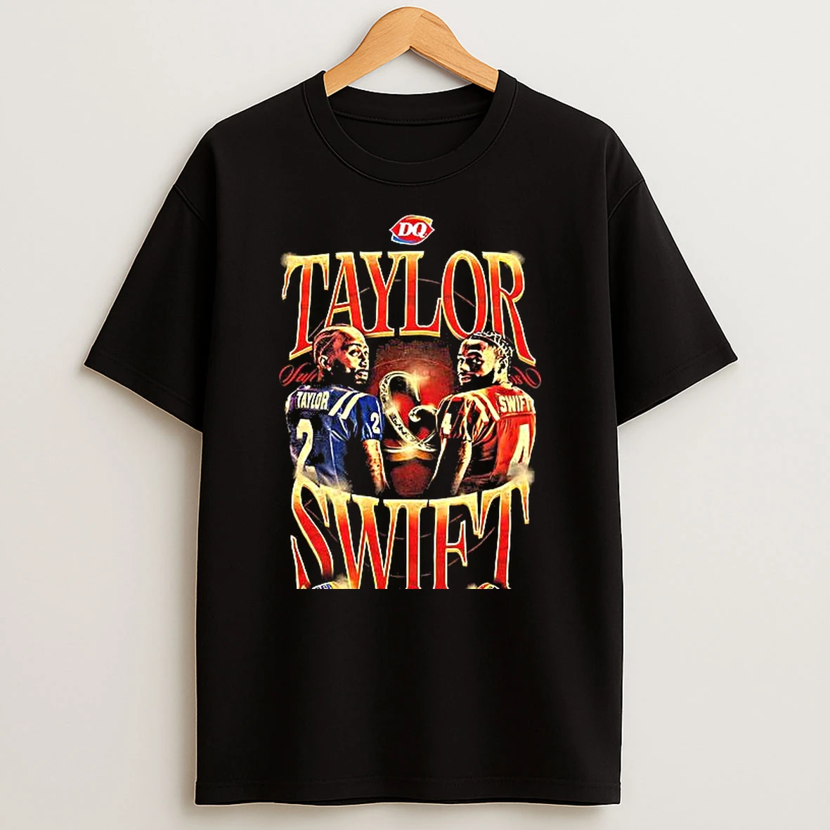 Tyrod Taylor And Dandre Swift Halftime Feast Woman Shirts