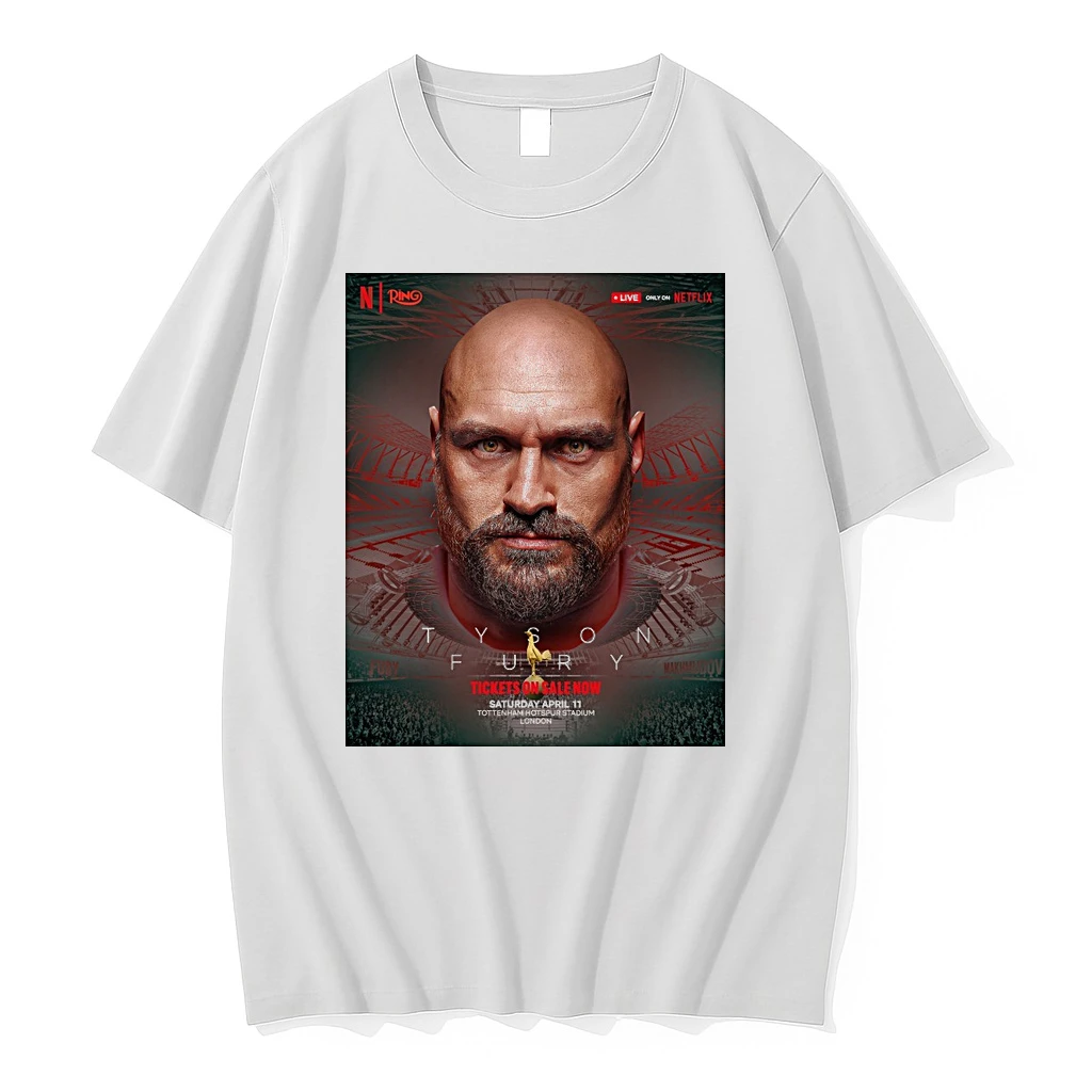Tyson Fury April 11th 2026 Tottenham Hotspur Stadium London Shirts
