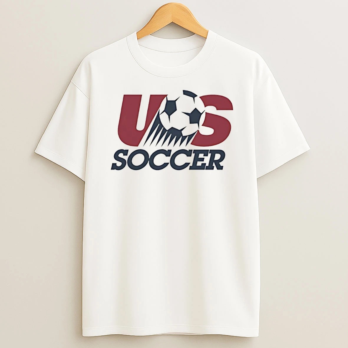 U S Soccer Retro Logo Shirts
