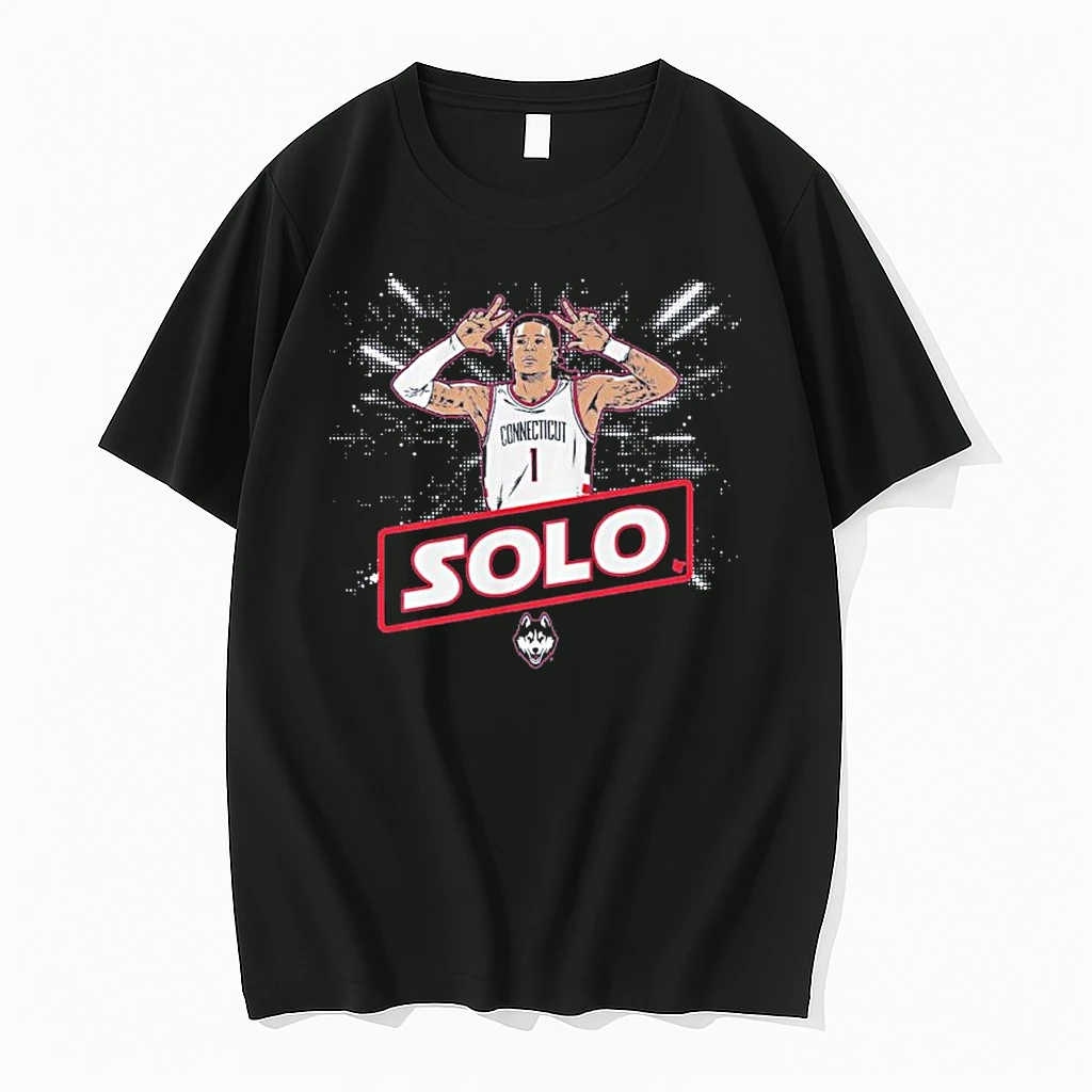 Uconn Basketball Solo Ball Name Pose Shirts