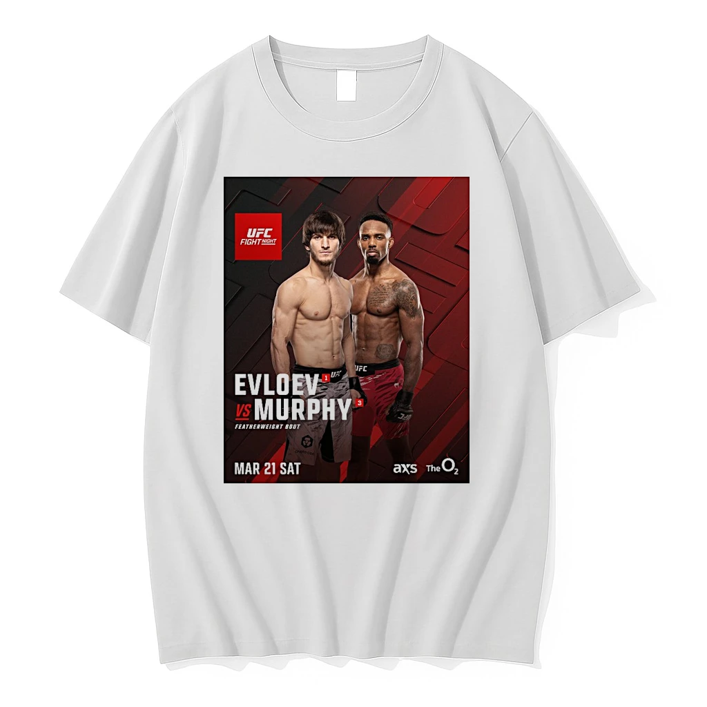 Ufc Fight Night Evloev Vs Murphy Featherweight Bout March 21 2026 Shirts
