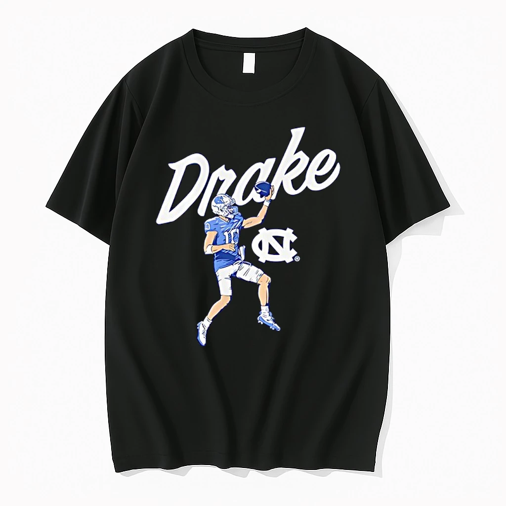 Unc Football Drake Maye Finger Roll Pro Shirts