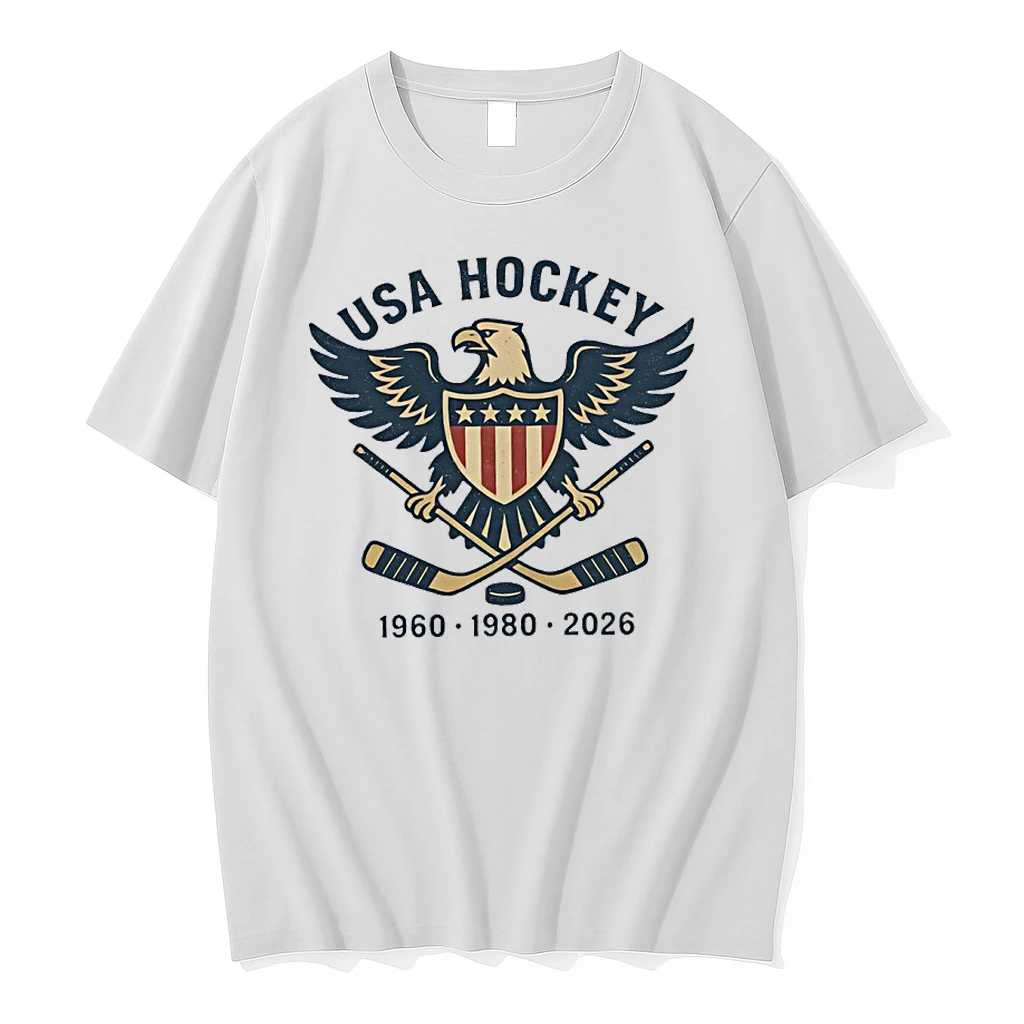 Usa Hockey Eagle 1960 1980 2026 Vintage Shirts