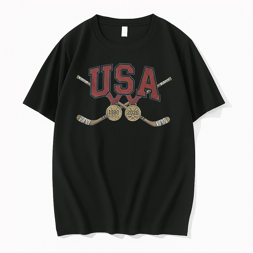 Usa Hockey Gold Medal Usa Gold 1980 2026 Olympic Shirts