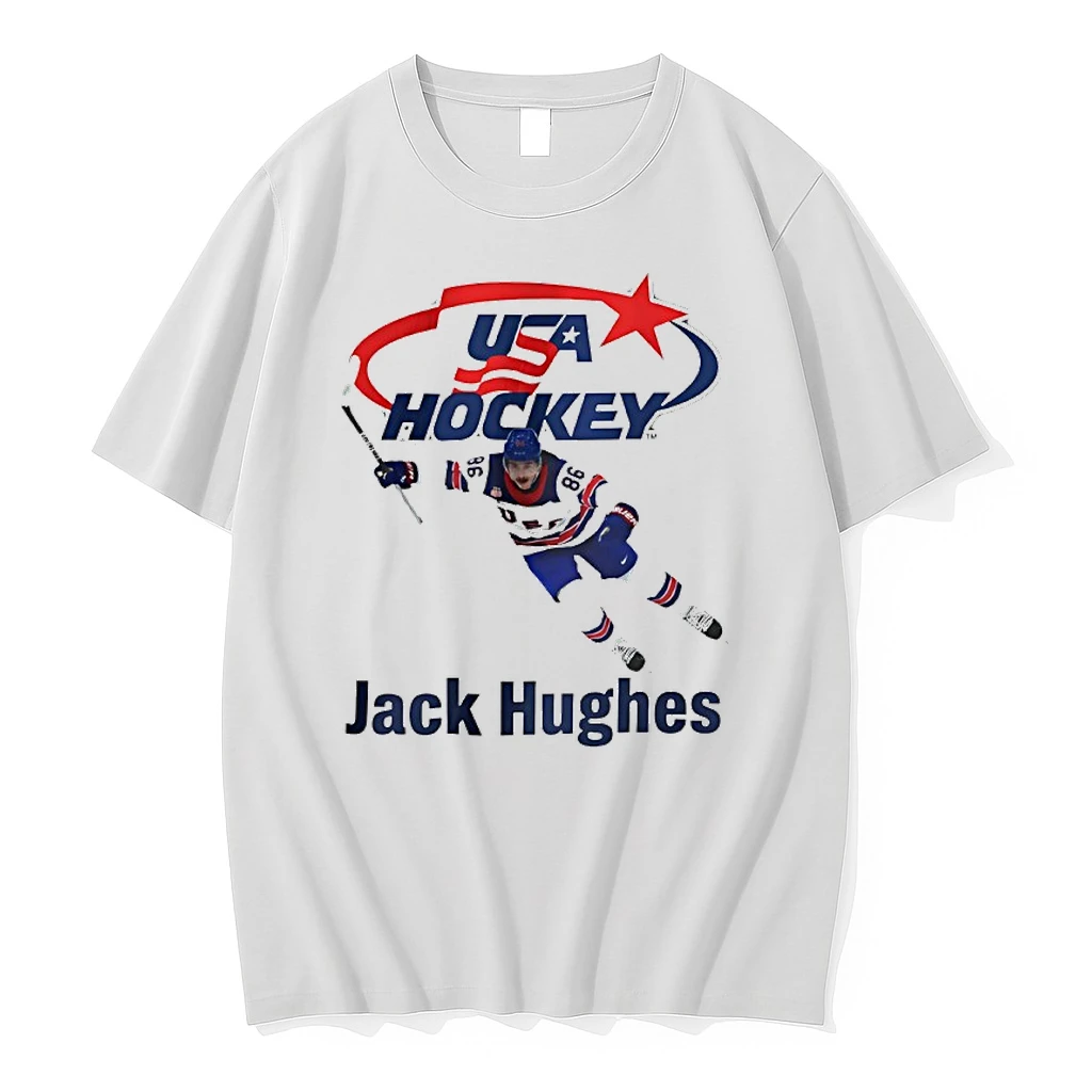 Usa Hockey Jack Hughes Graphic Shirts