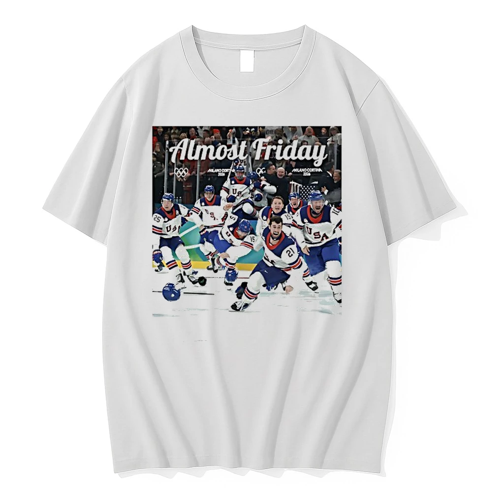 Usa Hockey Miracle On Ice Almost Friday Shirts