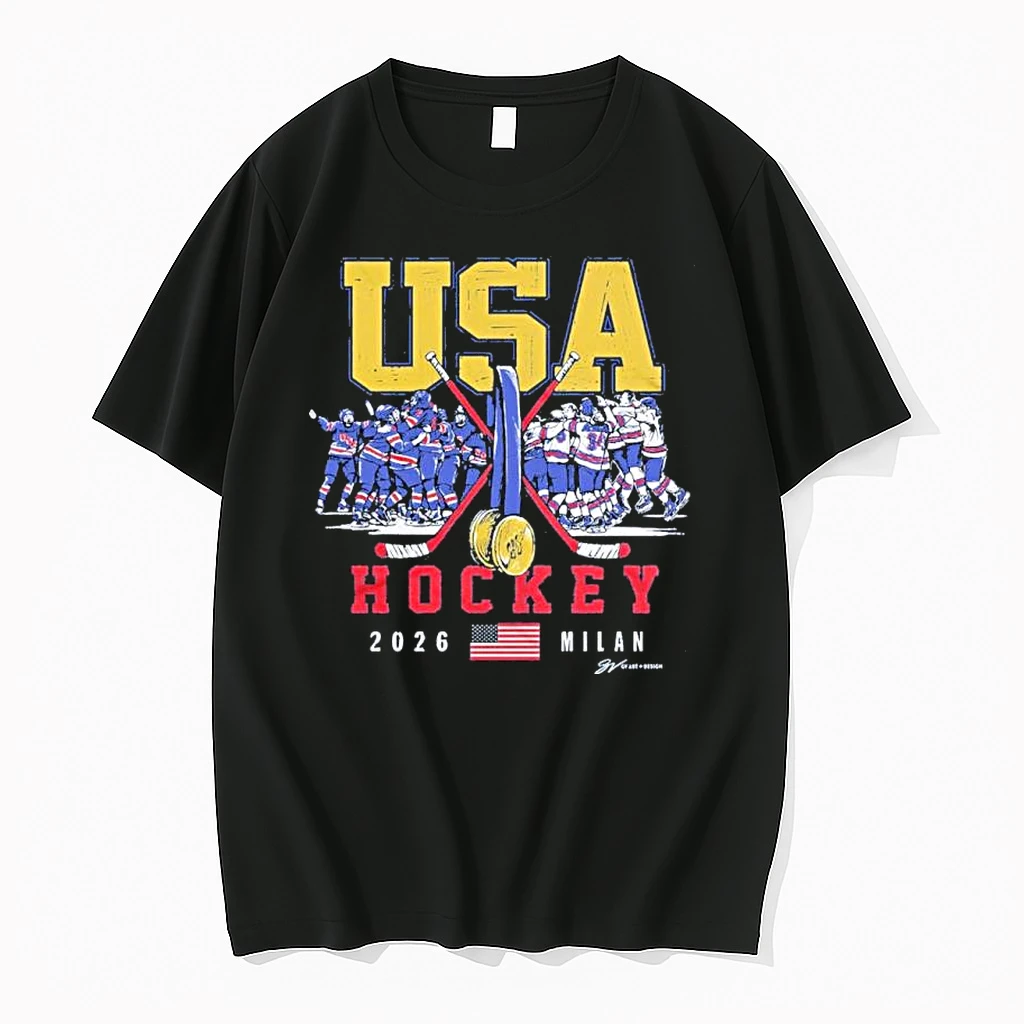 Usa Hockey Olympic Gold Medals 2026 Milan Shirts