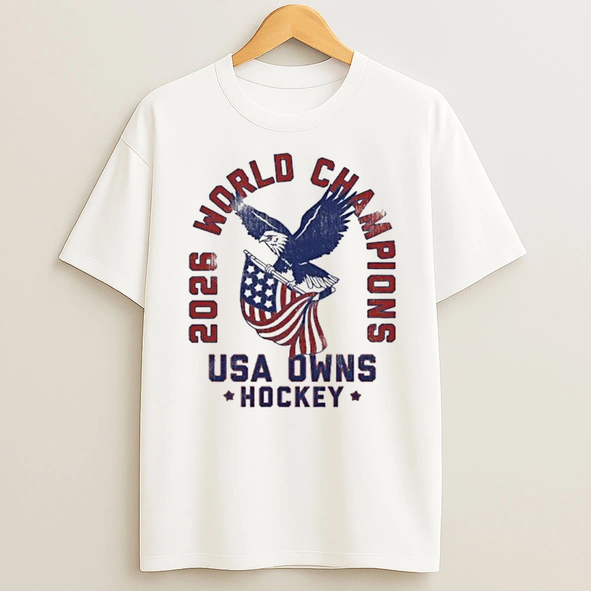 Usa Hockey World Champions 2026 Usa Owns Shirts