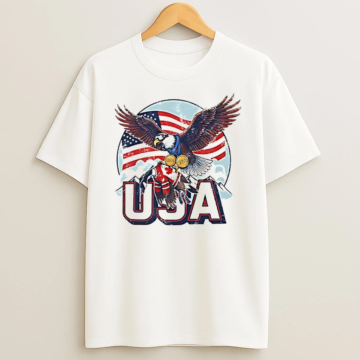 Usa Ice Hockey Eagle Usa Champions 2026 Shirts