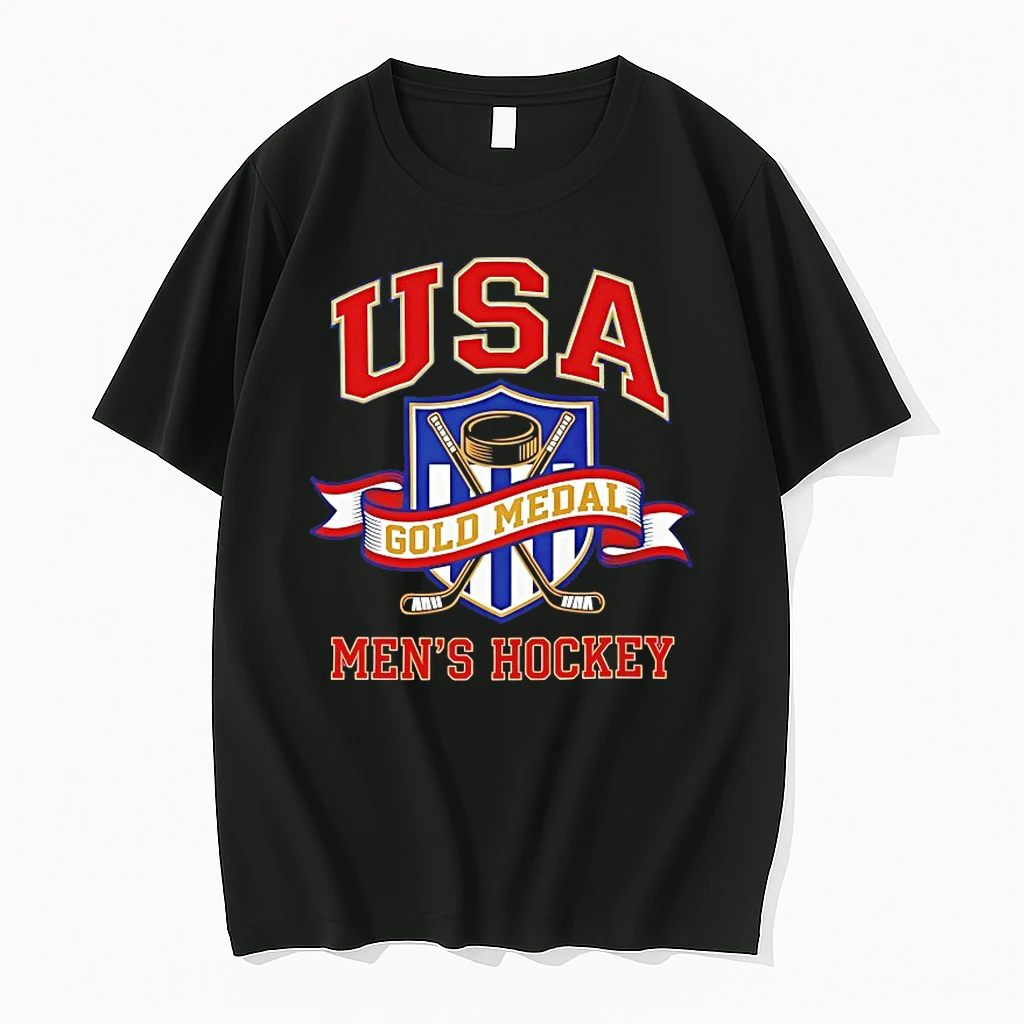 Usa Mens Hockey Gold Medal Shirts
