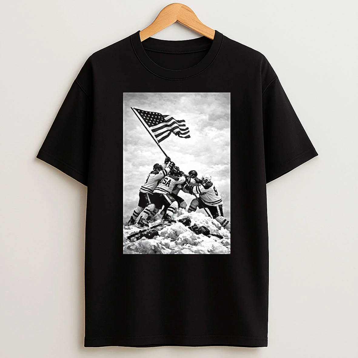 Usa Nhl Champions Of The Frozen Flag Woman Shirts