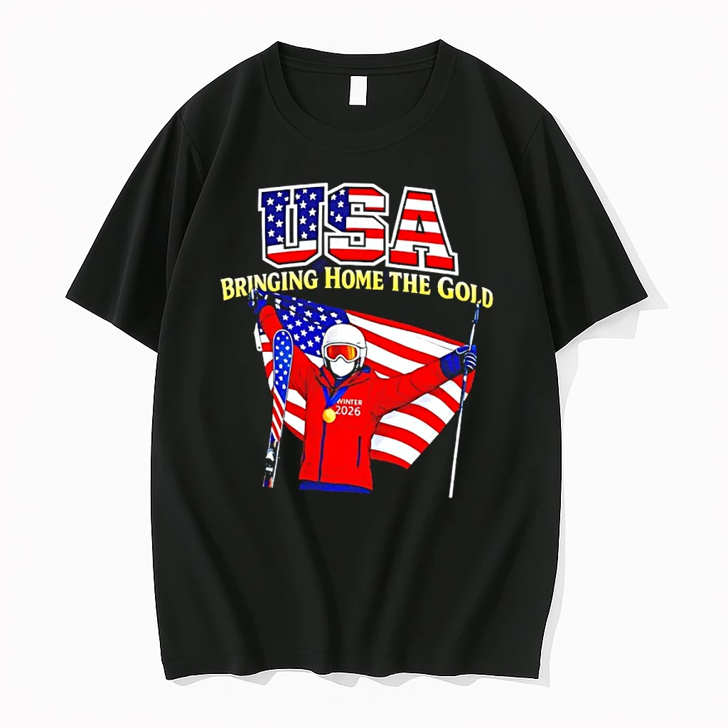 Usa Winter Bringing Home The Gold Shirts