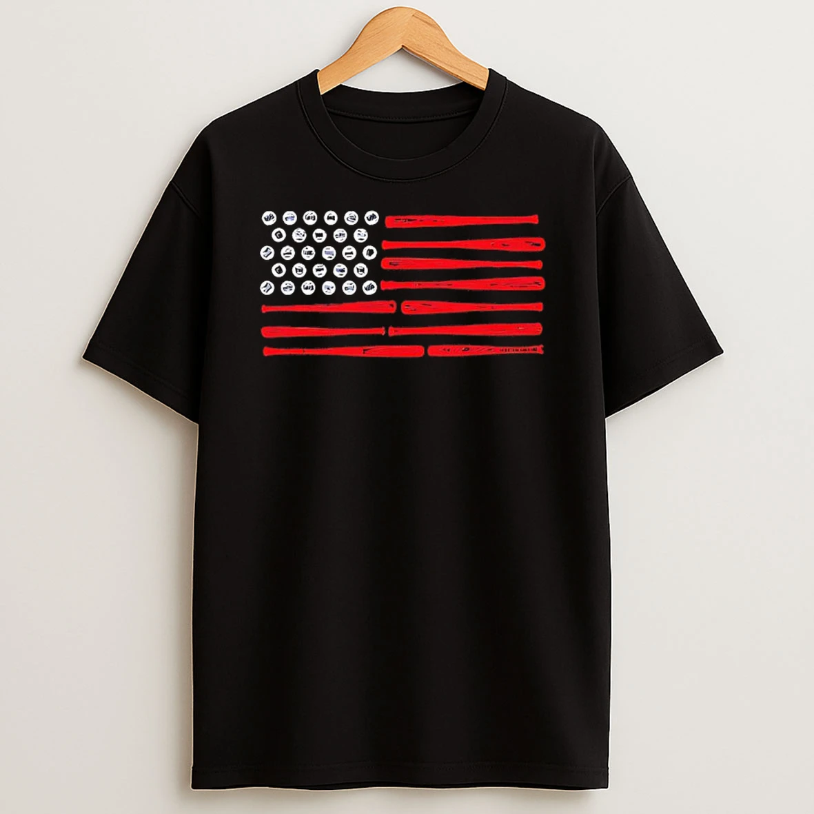 Usa Baseball Flag Shirts