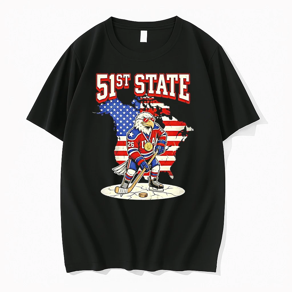 Usa Hockey 51st State Gold Medal Shirts