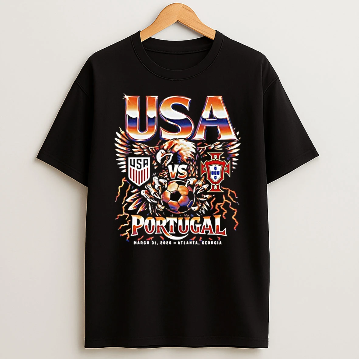 Usa Vs Portugal 2026 Match Up Shirts