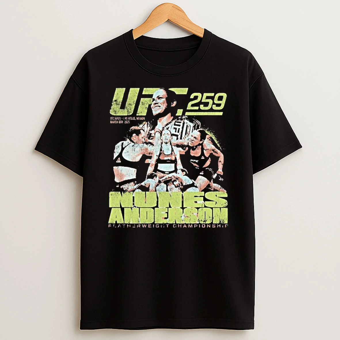 Ufc 259 Nunes Vs Anderson Shirts