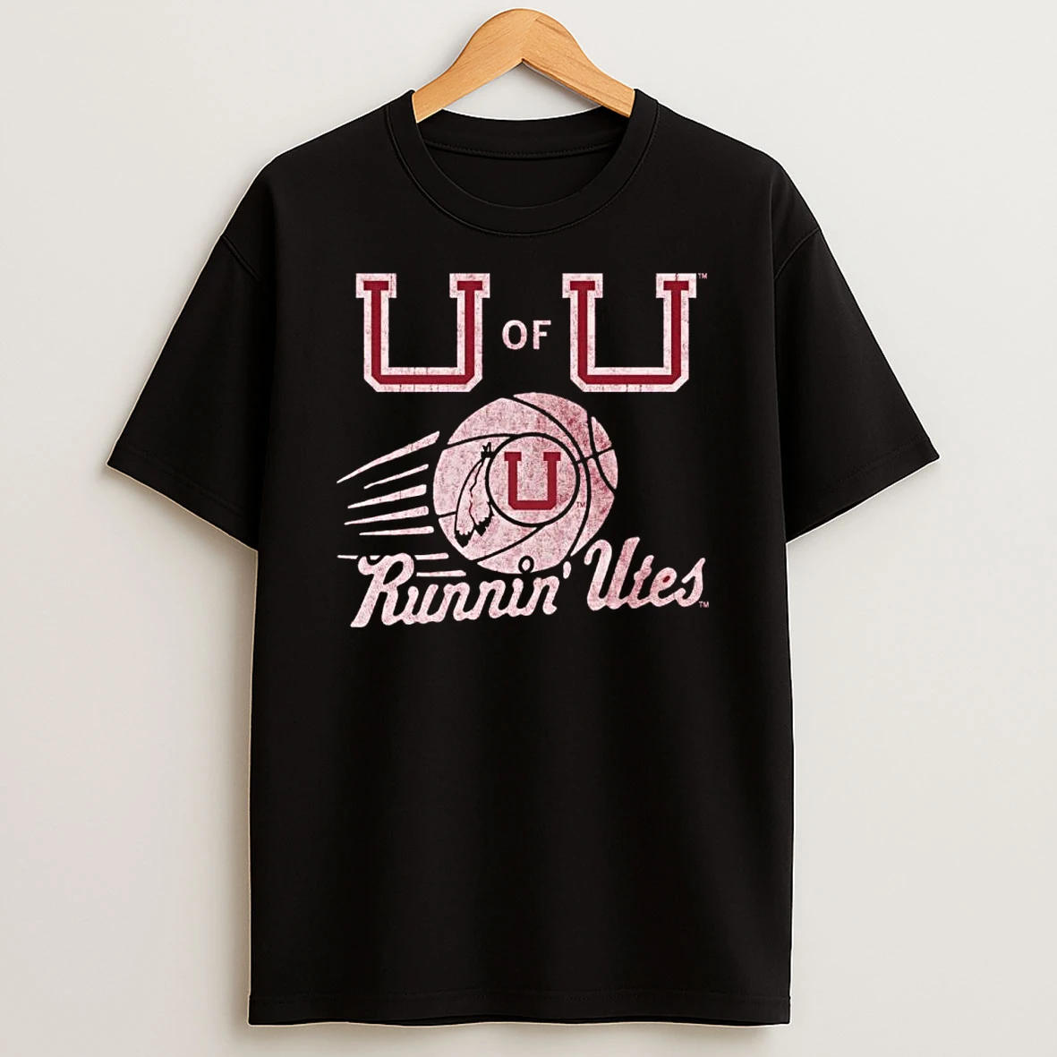 Utah Runnin Utes Vintage Basketball Shirts