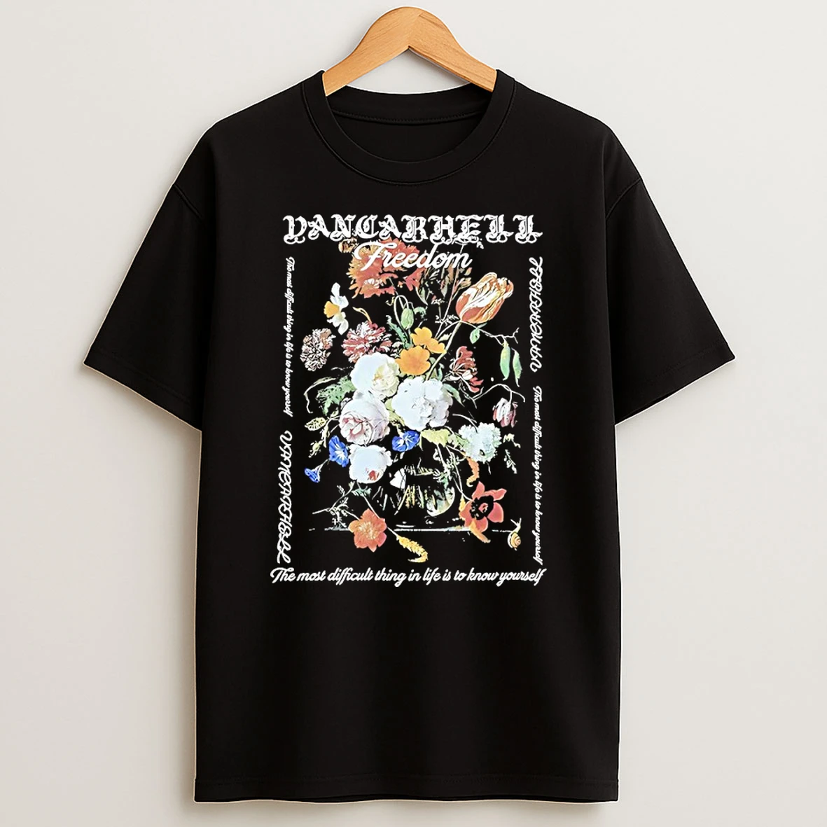 Vancarhell Freedom The Most Difficult Thing In Life Is To Know Yourself Shirts