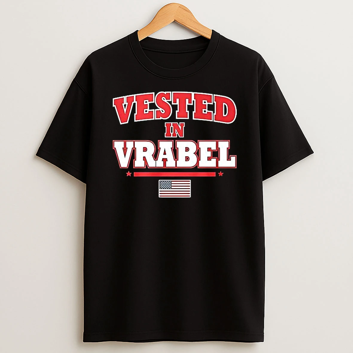 Vested In Vrabel Flag Woman Shirts