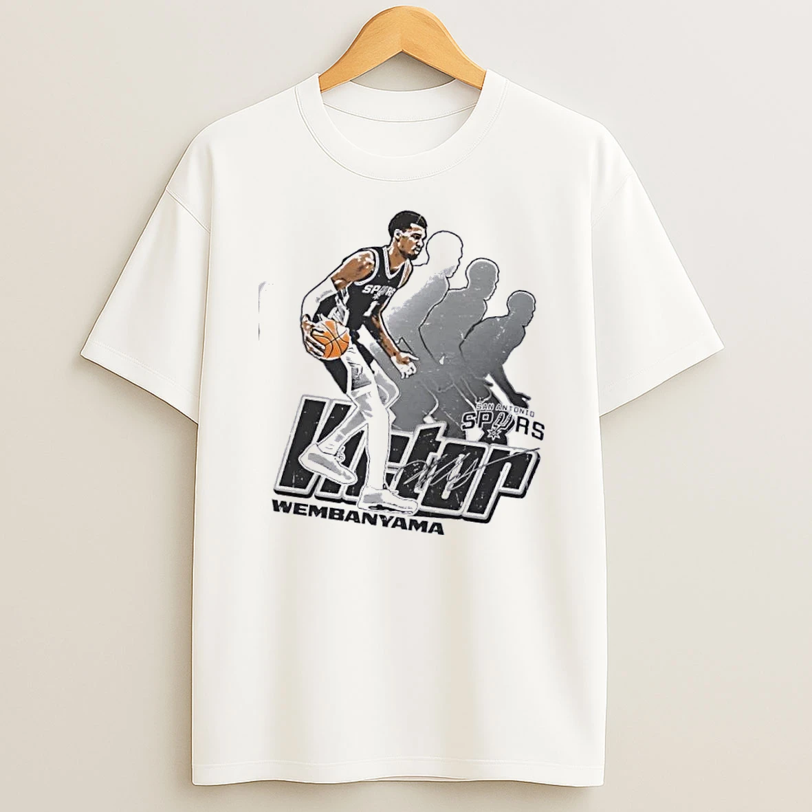 Victor Wembanyama San Antonio Spurs Retro Signature Shirts