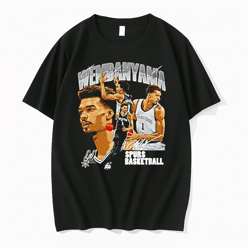 Victor Wembanyama San Antonio Spurs Player Collage Autographed Shirts