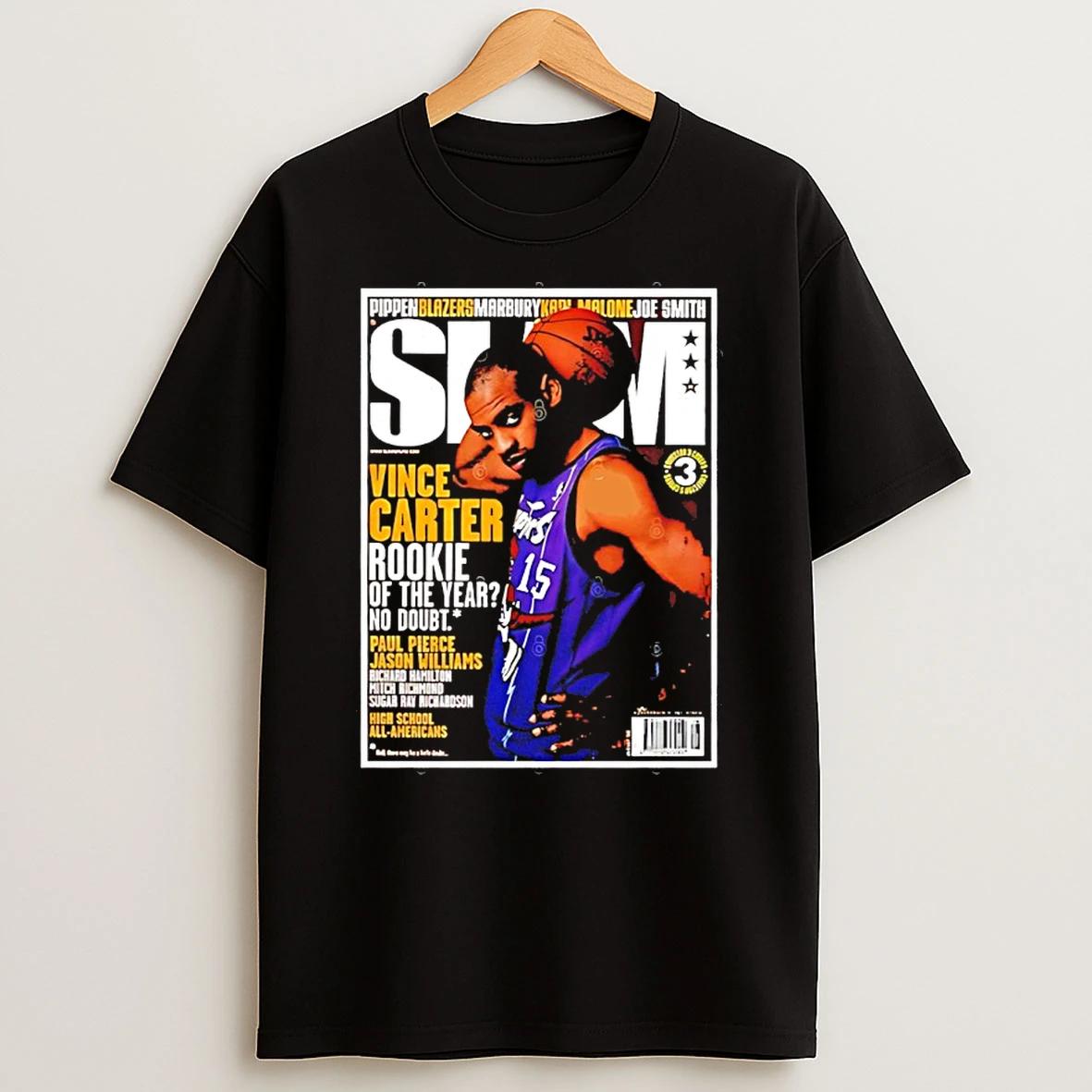 Vince Carter Rookie Of The Year No Doubt 2026 Slam Covers Shirts
